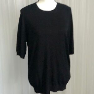 Premise elbow sleeve knit top